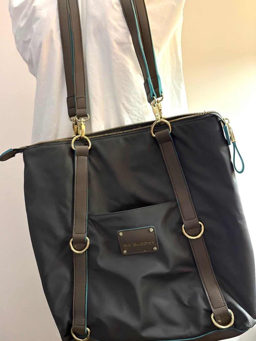 Big Buddha Nylon Tote Adjustable Tote